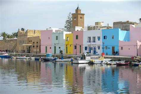 Bizerte Tunisia April 12 A General View From Historical Port Of