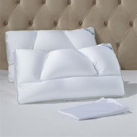 Tony Little Destress® Micropedic Pillow 2 Pack W2 Pillowcases Queen