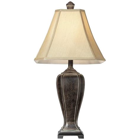 Desert Crackle Traditional Table Lamp By Regency Hill With Usb Cord