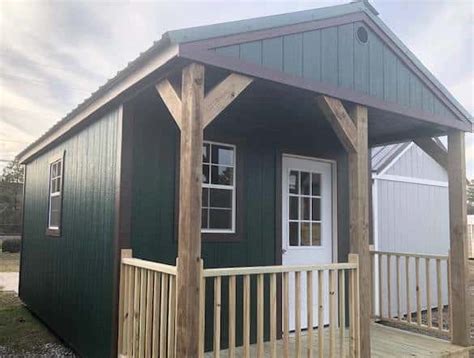 1 bed, spare room, 1 full bath, washer & dryer, full kitchen. Outdoor Deluxe Lofted Barn Cabin in Georgia, Free Shipping ...