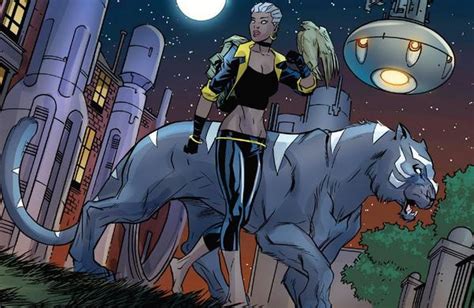 Black Panther And Storm Black Panther X Men