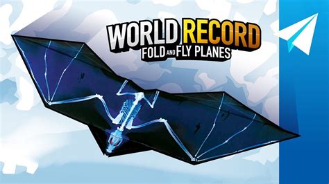 Paper Airplane That Flaps Its Wings As It Flies How To Make Bat Plane