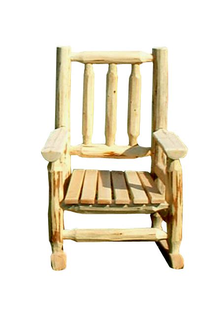 They will practice listening, writing and speaking skills. Kids Log Rocking Chair - Everything Log Homes