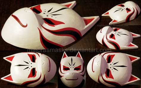 Naruto Custom Kakashi Anbu Mask Alt V Comm By Majorasmasks On