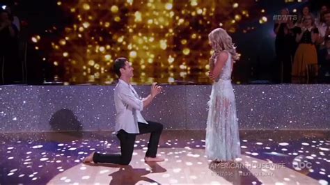 Sasha Farber And Emma Slater Get Engaged Live On Dancing With The