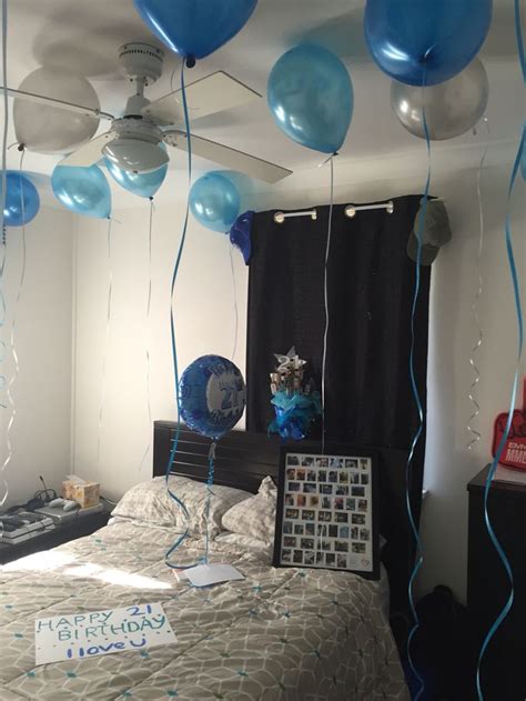 What I Done For My Boyfriends 21st Birthday Suprise In His Room For