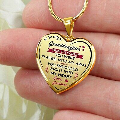 Check spelling or type a new query. To My Granddaughter Birthday Gift Luxury Heart Necklace ...