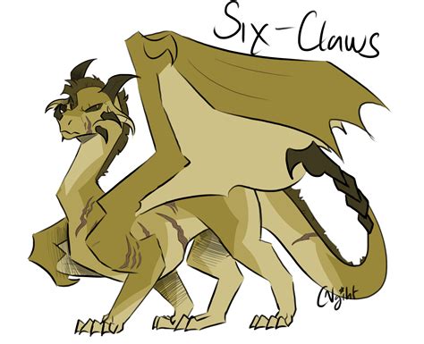 Canon Character Refs Revamped Day 22 Six Claws Fandom