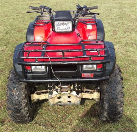 Honda Foreman 450es Quad Bike Farm 4x4 Off Road Utility Quad Atv In