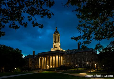Penn State Old Main Photos By William Ames
