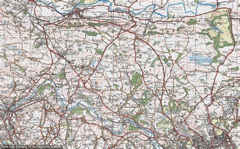 Historic Ordnance Survey Map Of Scotland 1925