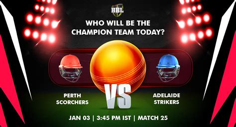 Perth Scorchers Vs Adelaide Strikers Today Match Predictions