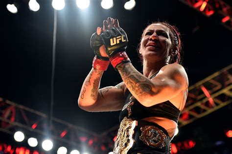 ufc champ cris cyborg is about to become a mom