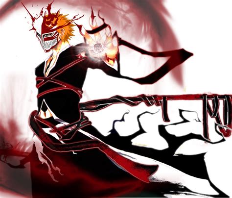 Ichigo Kurosaki Bankai Hollow Mask HD Wallpaper Backgrounds Download