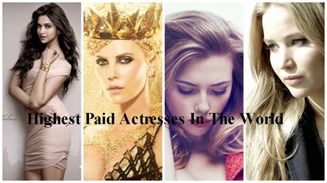 Top 10 Highest Paid Actresses In The World 2016 Youtube