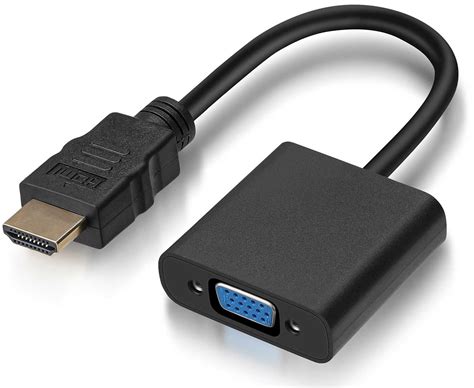 Andersson Hdmi M Vga F Hdmi Til Vga Adapter Med 35 Mm Utgang