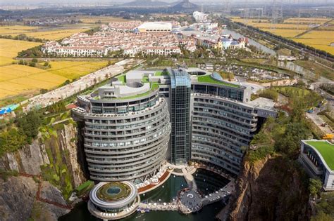 Shanghais Underwater Quarry Hotel