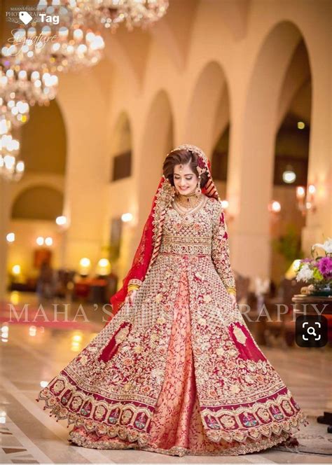 Pakistani Dulhan Maxi In Beutifull Hot Red Color Model B 1792 Indian Bridal Outfits