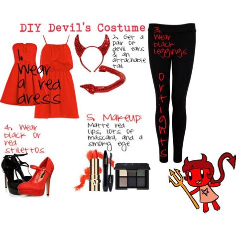 Diy Devils Costume By Penguinluver8888 On Polyvore Random Things
