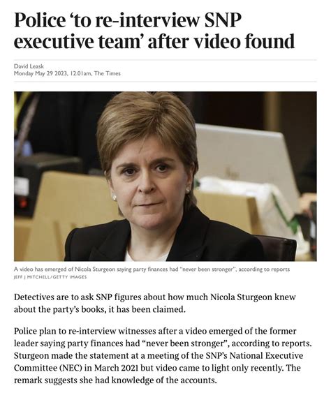 Wings Over Scotland On Twitter So Why Havent They Interviewed Her About What She Knew Every
