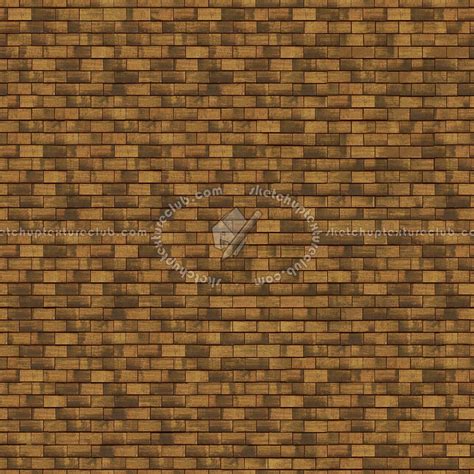 Pommard Flat Clay Roof Tiles Texture Seamless 03544