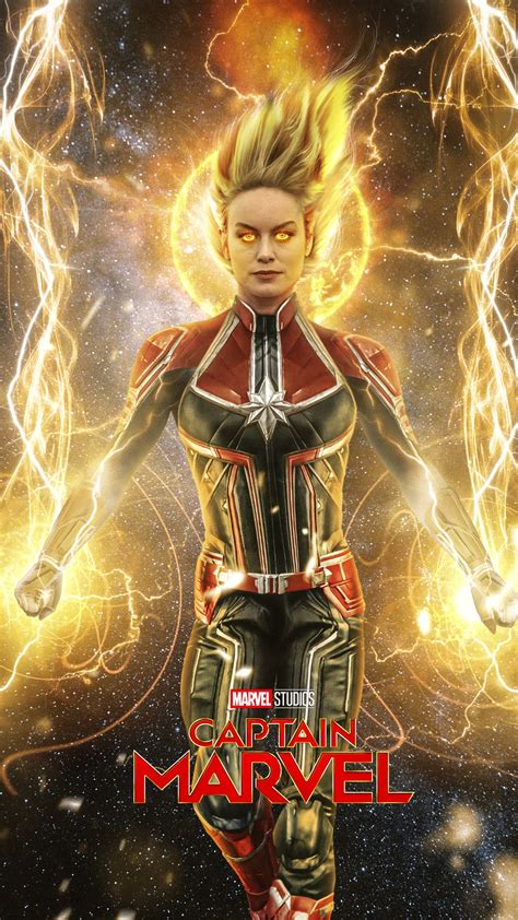 If you like captain marvel wallpapers, please like and share to your favorite social network. Brie Larson as Captain Marvel Wallpapers | HD Wallpapers ...