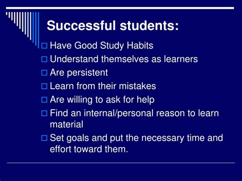 Ppt Strategies For Academic Success Powerpoint Presentation Free