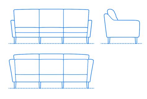 Front Elevation Of L Shaped Sofa Sofa Design Ideas