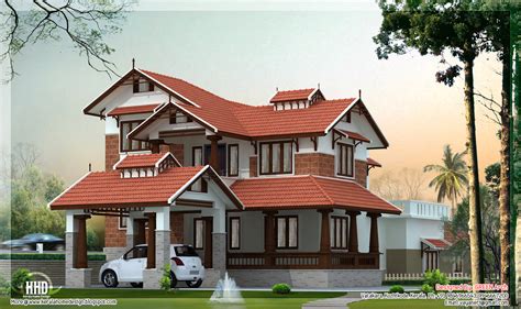 Beautiful Villa In 2900 Square Feet Kerala House Design