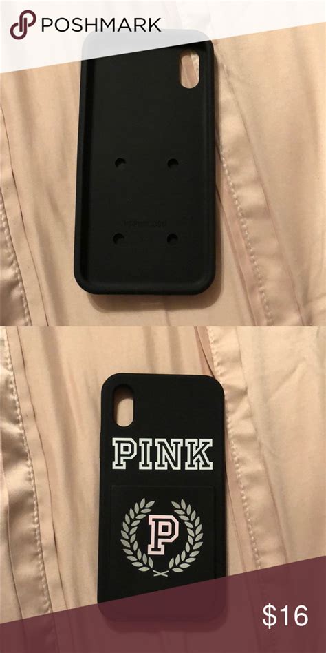 Pink Victoria Secret Iphone X Case Victoria Secret Pink Black Phone