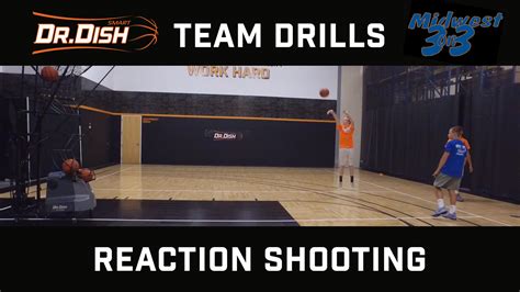 Basketball Drills Reaction Shooting With Midwest 3 On 3