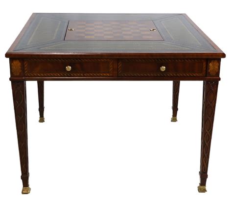 Vintage Maitland Smith Game Table For Sale In Ct Middlebury Furniture