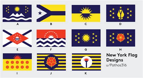 I Redesigned New York States Flag 11 Times Which Is Your Favorite