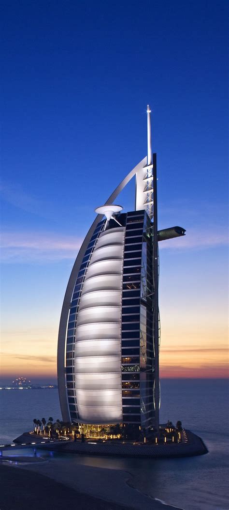 Burj Al Arab Hotel Dubai Uae Sky 1080x2400
