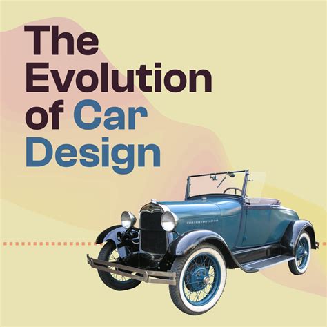 The Evolution Of Car Design Infographic On Behance
