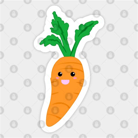 Chibi Carrot Chibi Carrot Sticker Teepublic