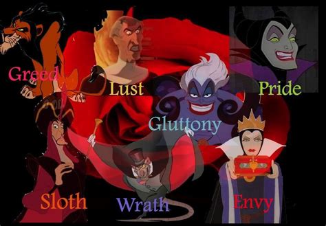 Pin By Jaden Carlsen On Genius Disney Ideas 7 Deadly Sins Disney