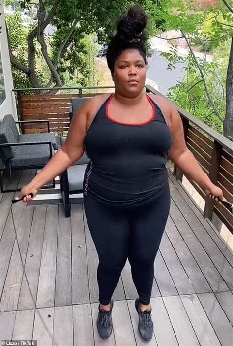 Lizzo Says Shes Been Working Out For Years And Tells Body Shamers To