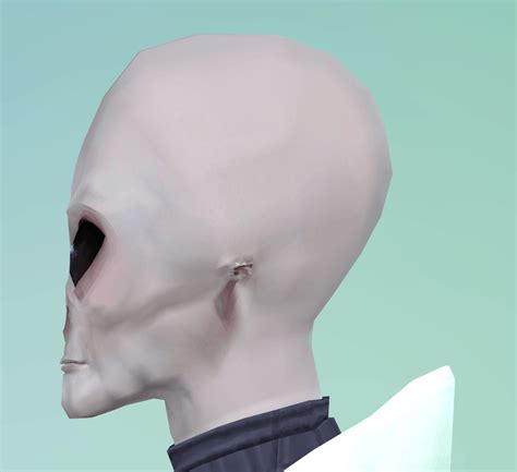 Realistic Alien Head Sims 4 Mod Download Free