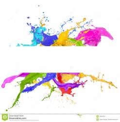 Colorful Paint Splash Paint Splash Paint Splash Background Painting