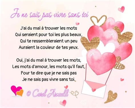Les Plus Beaux Poèmes Damour Pour La Saint Valentin 2023 Poèmes And Poésies