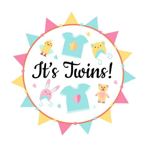Happy Birthday Twins Clip Art Images And Photos Finder