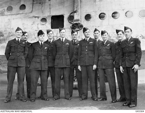 Plymouth England 1943 08 06 Crew Of K Katie A Sunderland Aircraft