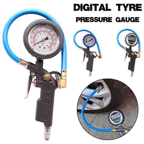 Diagnostic tools tire pressure gauge meter manometer barometers tester digitbda. 220PSI Car Tire Air Pressure Gauge Dial Meter Vehicle ...