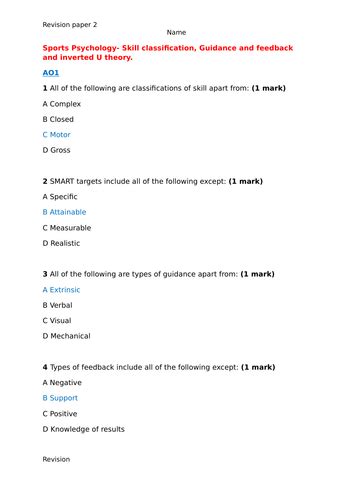 Download free pdf for jee mains 2020 question paper solved by experts. Mark scheme for Paper 2 workbook of exam questions for AQA ...