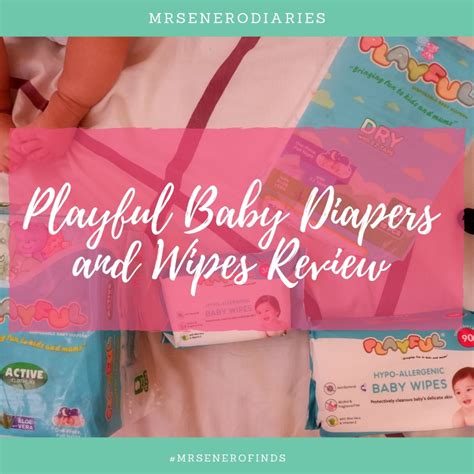 Mrsenero Finds Playful Baby Diapers And Wipes Review