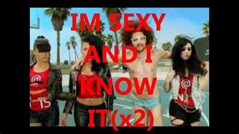 sexy and i know it lyrics lmfao youtube
