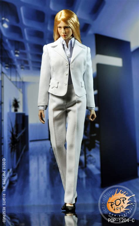 Actionfiguren Office Female Suit Set White Buy Online