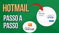 HOTMAIL - Como Entrar, Criar Conta, Fazer Login e Enviar E-mail (PASSO ...
