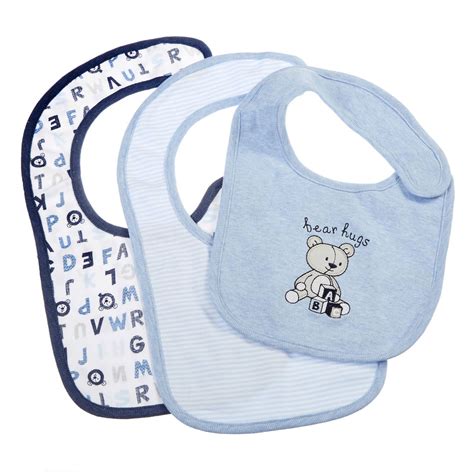 George Baby Boys Cotton Bibs 3 Pack Walmart Canada